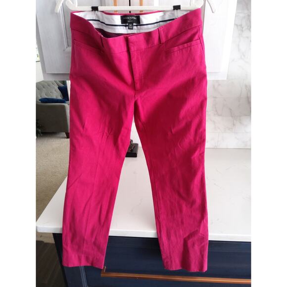 $Barbiecore Cropped Pants 10 Petite Office Siren Pockets Slimming Legally Blonde - Picture 2 of 5